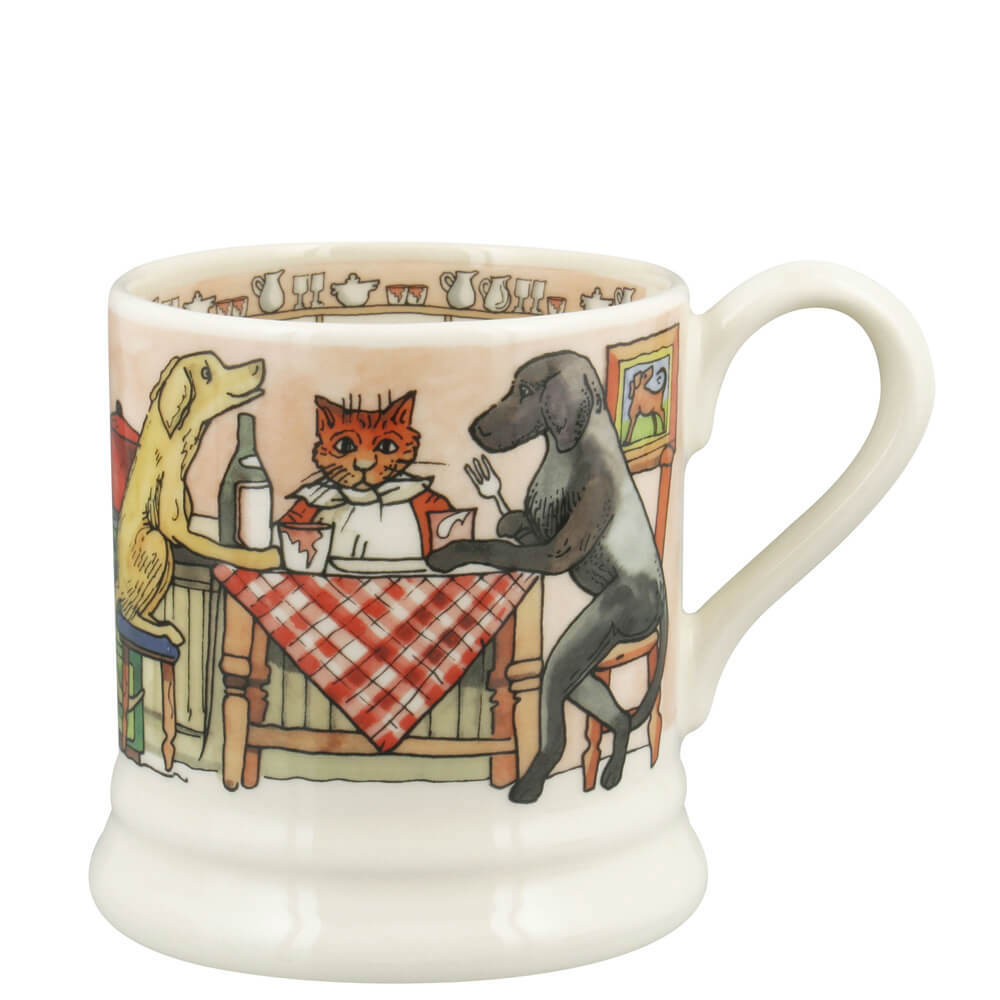 Emma Bridgewater Dog’s Dinner Party Half Pint Mug